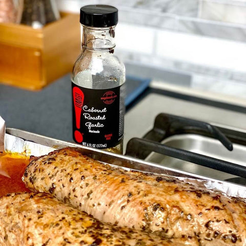 Cabernet Roasted Garlic Marinade